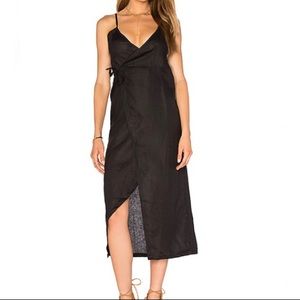 SIR wrap dress black NWT size 1/S